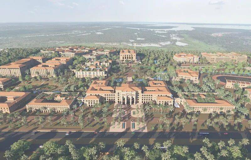 可容納10000名學(xué)生<strong></p>
<p>宏鑫機(jī)械設(shè)備有限公司
</strong>！海南莫斯科動(dòng)力大學(xué)（籌）校區(qū)建設(shè)項(xiàng)目刷新進(jìn)度條→:宏鑫機(jī)械設(shè)備有限公司
